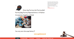 Desktop Screenshot of capsfactory.net
